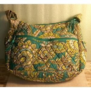 Vera Bradley Peacock Sherry Crossbody Purse Retired Pattern